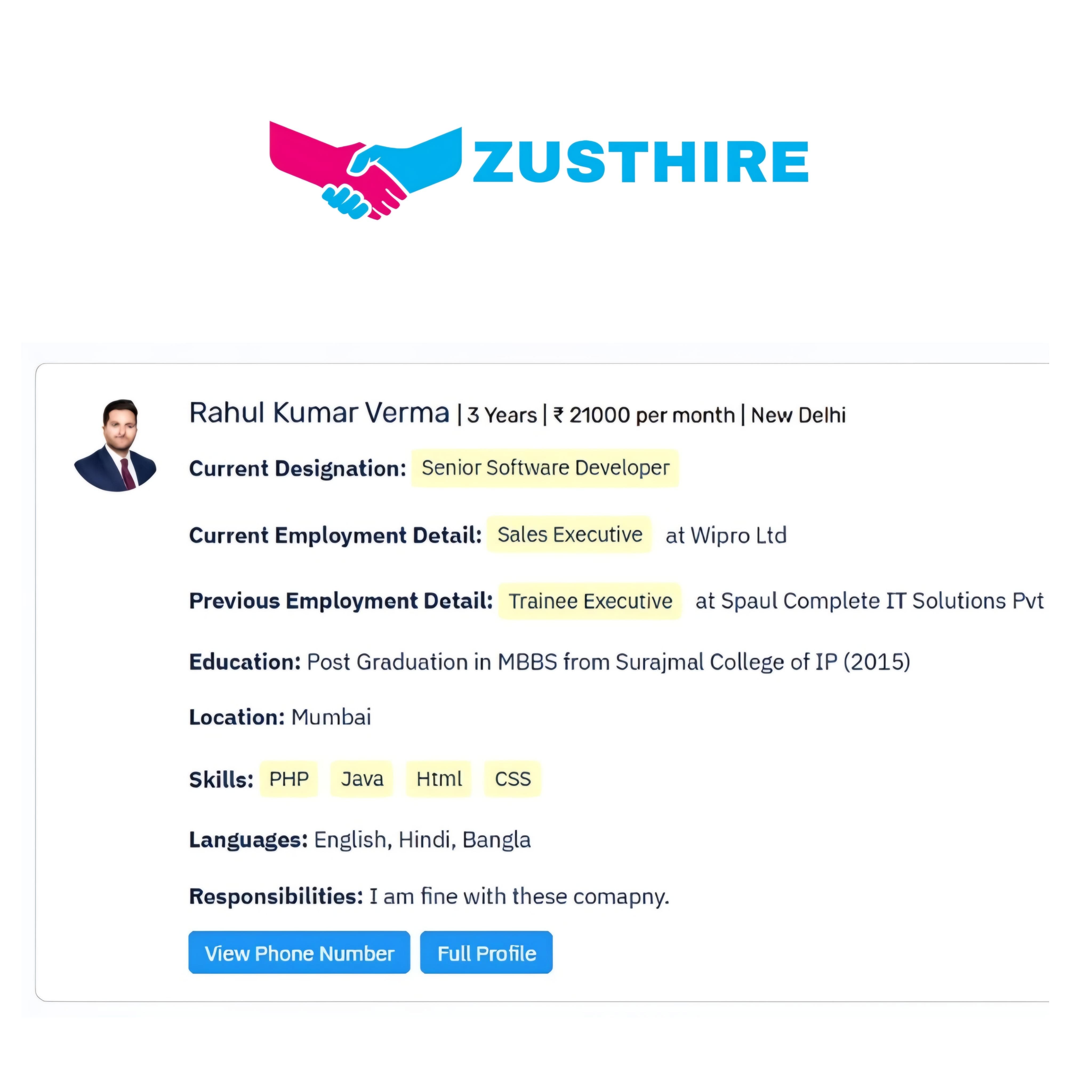 Resume Screening
